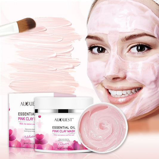 Glow Pink – Mascarilla Detox de Arcilla Rosa